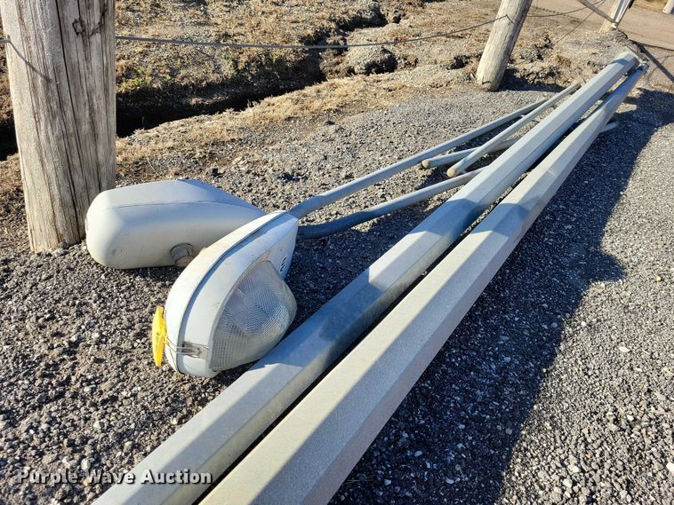 image for item NO9765 (2) street light poles