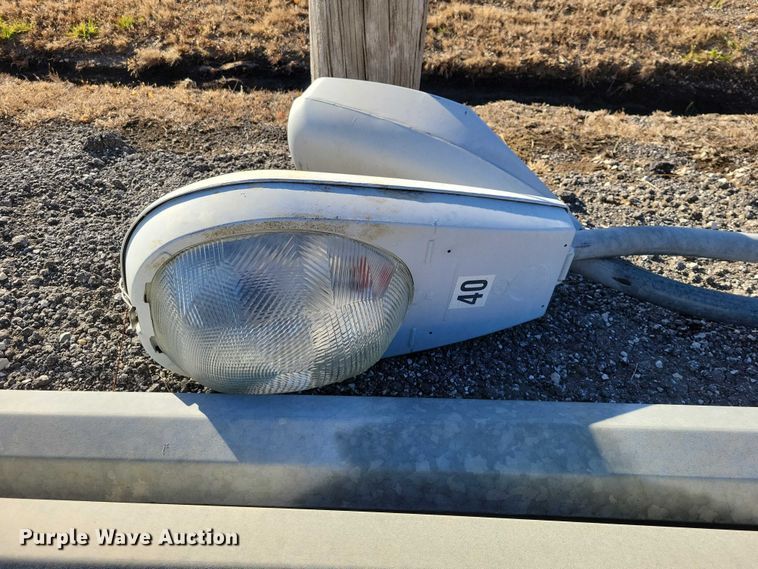 image for item NO9765 (2) street light poles