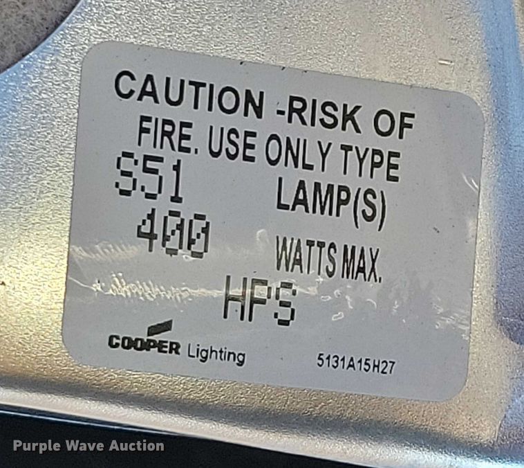 image for item NO9765 (2) street light poles