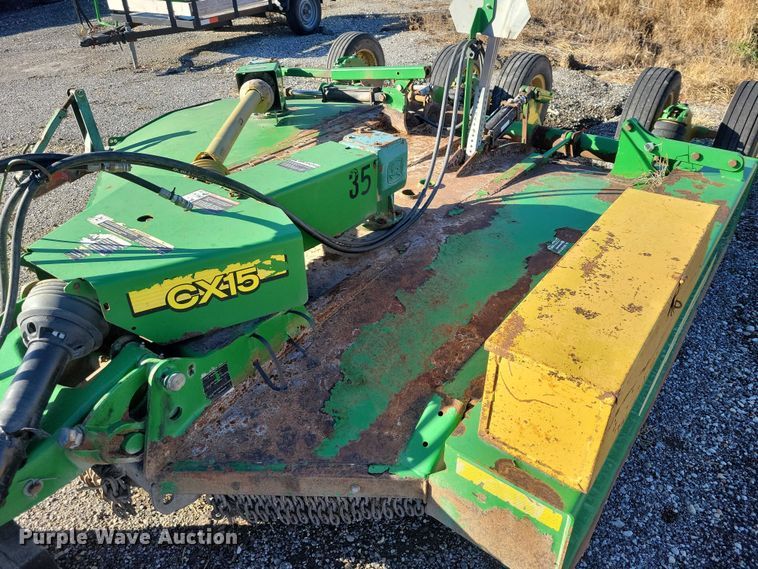 image for item NO9772 John Deere CX15 rotary mower