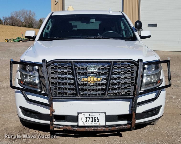 image for item NO9775 2015 Chevrolet Tahoe Police SUV