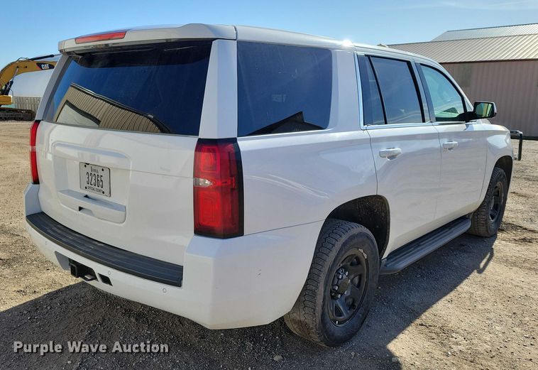 image for item NO9775 2015 Chevrolet Tahoe Police SUV