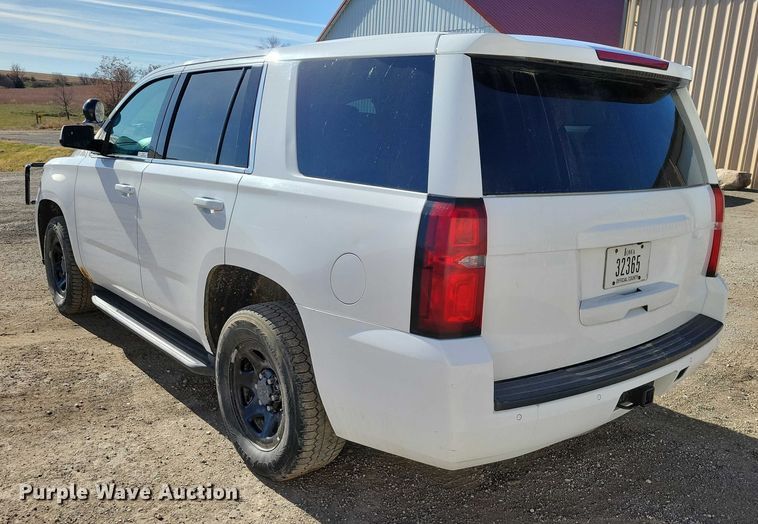 image for item NO9775 2015 Chevrolet Tahoe Police SUV