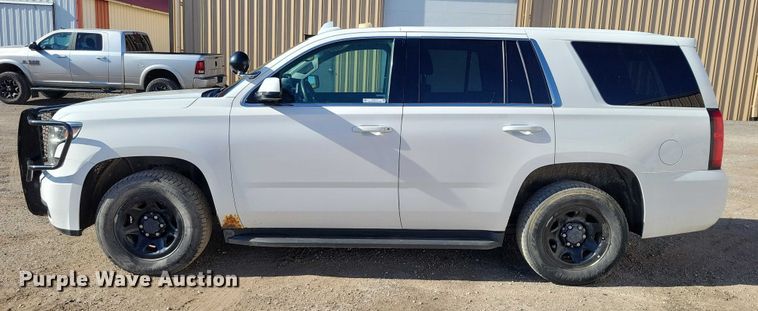 image for item NO9775 2015 Chevrolet Tahoe Police SUV