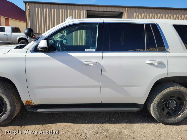 image for item NO9775 2015 Chevrolet Tahoe Police SUV