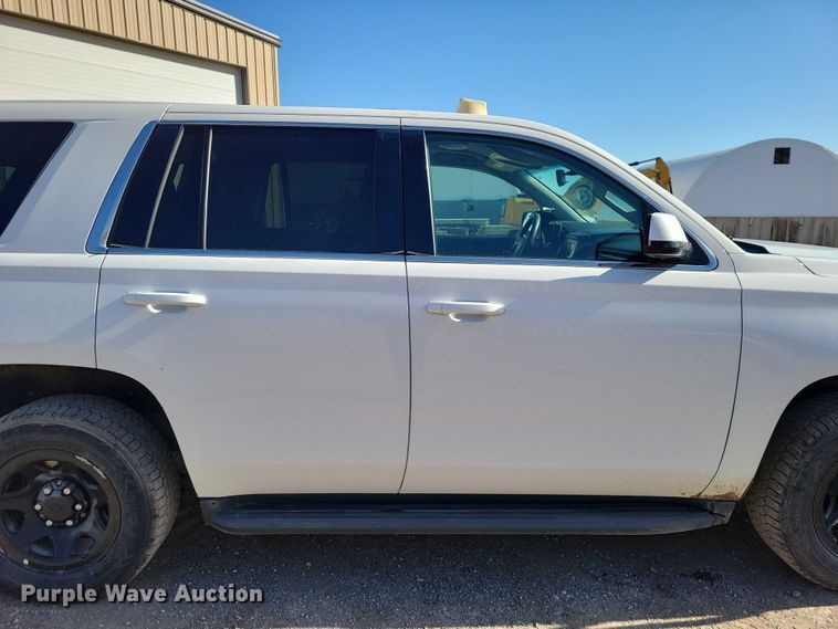 image for item NO9775 2015 Chevrolet Tahoe Police SUV