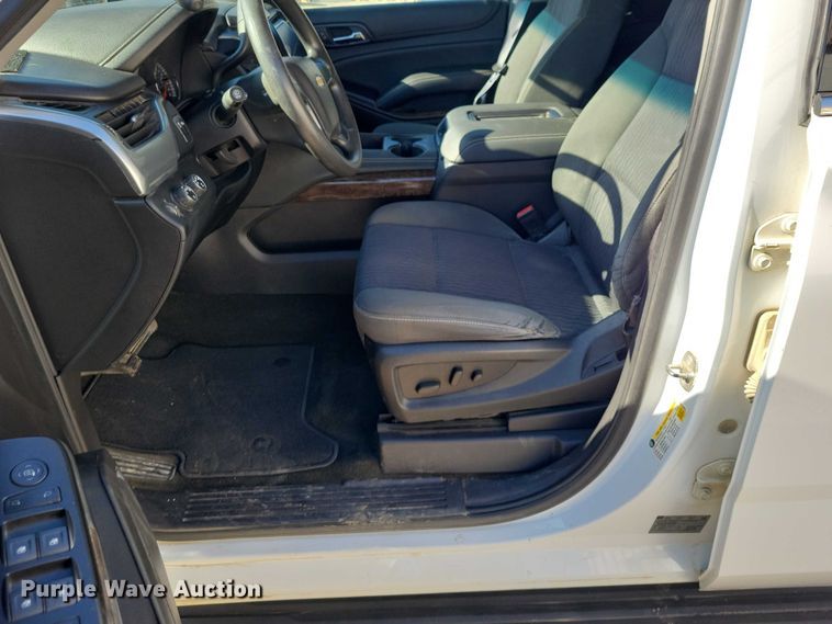 image for item NO9775 2015 Chevrolet Tahoe Police SUV