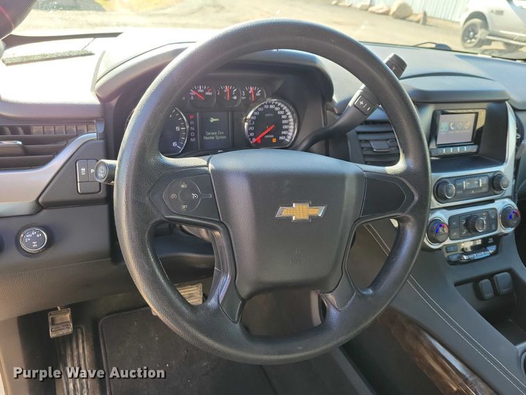 image for item NO9775 2015 Chevrolet Tahoe Police SUV