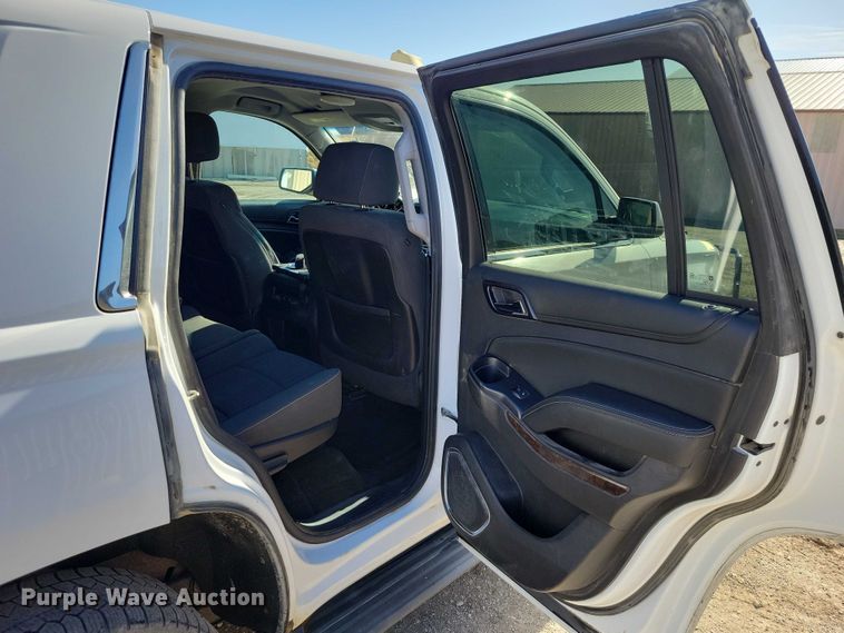 image for item NO9775 2015 Chevrolet Tahoe Police SUV