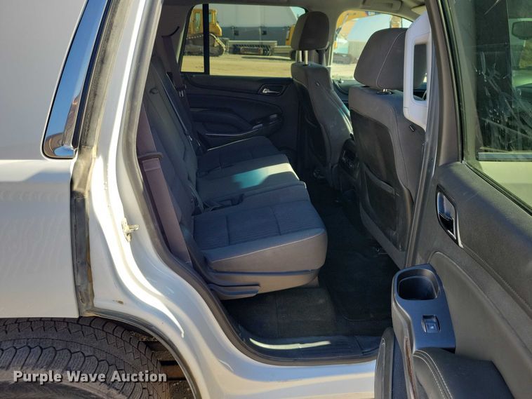 image for item NO9775 2015 Chevrolet Tahoe Police SUV