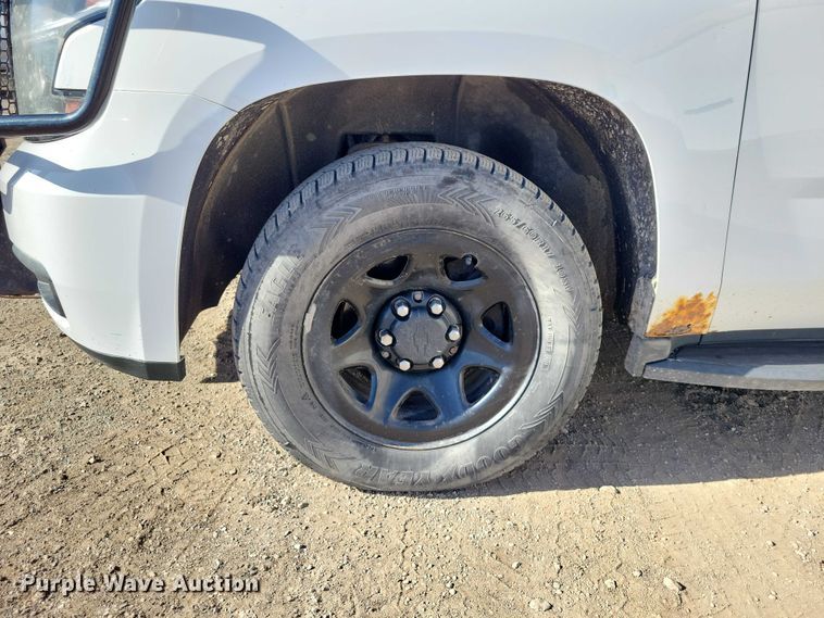 image for item NO9775 2015 Chevrolet Tahoe Police SUV