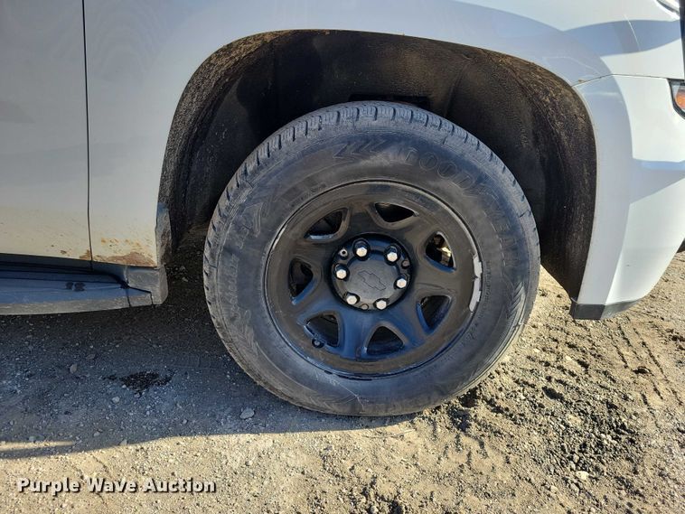 image for item NO9775 2015 Chevrolet Tahoe Police SUV