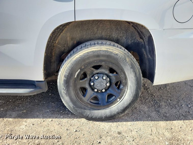 image for item NO9775 2015 Chevrolet Tahoe Police SUV