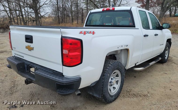 image for item NO9786 2017 Chevrolet Silverado 1500 Double Cab pickup truck