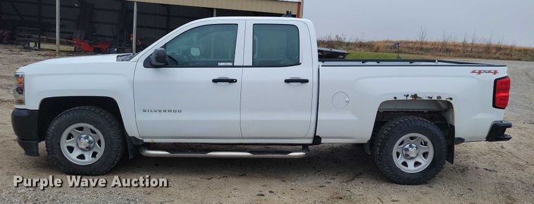 image for item NO9786 2017 Chevrolet Silverado 1500 Double Cab pickup truck