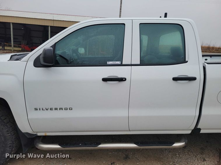 image for item NO9786 2017 Chevrolet Silverado 1500 Double Cab pickup truck