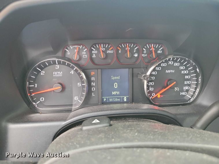 image for item NO9786 2017 Chevrolet Silverado 1500 Double Cab pickup truck