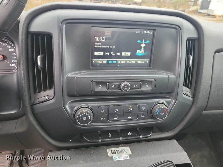 image for item NO9786 2017 Chevrolet Silverado 1500 Double Cab pickup truck