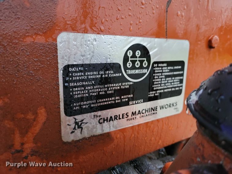 image for item NO9797 Ditch Witch V30 trencher