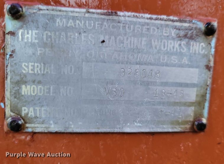 image for item NO9797 Ditch Witch V30 trencher