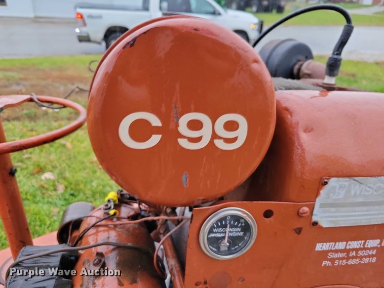 image for item NO9799 Ditch Witch C99 trencher