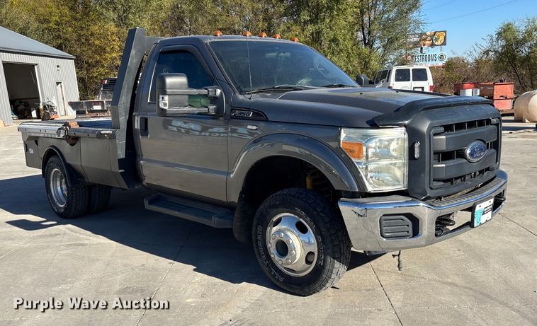 image for item DK0045 2012 Ford F350 Super Duty forklift bed pickup truck