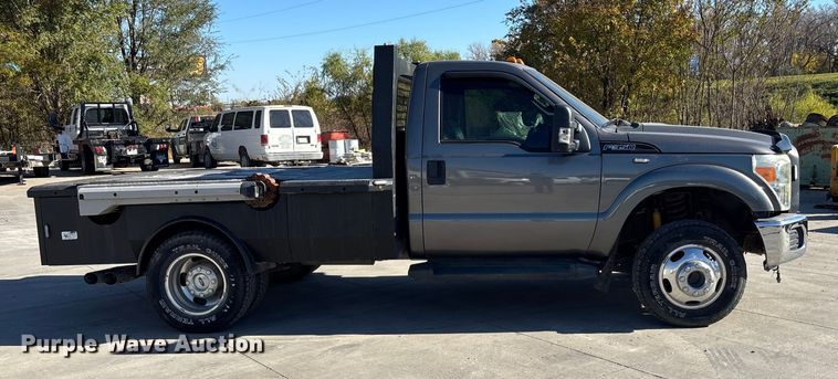 image for item DK0045 2012 Ford F350 Super Duty forklift bed pickup truck