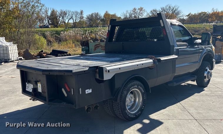 image for item DK0045 2012 Ford F350 Super Duty forklift bed pickup truck