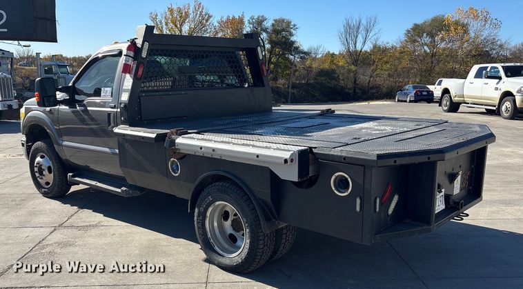 image for item DK0045 2012 Ford F350 Super Duty forklift bed pickup truck