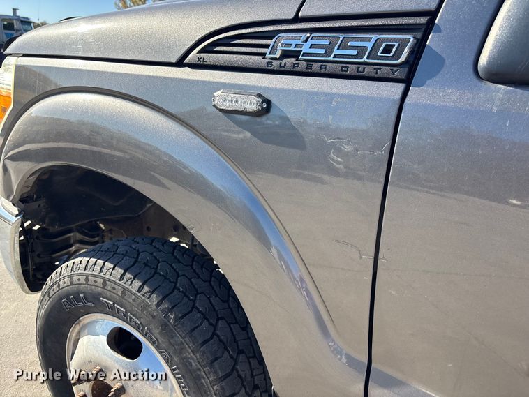 image for item DK0045 2012 Ford F350 Super Duty forklift bed pickup truck