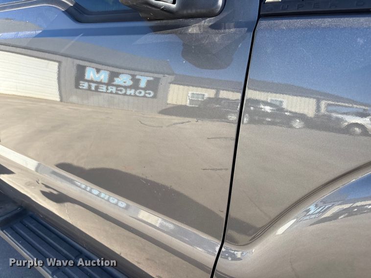 image for item DK0045 2012 Ford F350 Super Duty forklift bed pickup truck