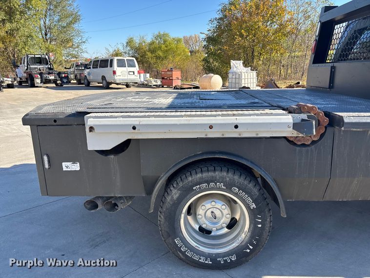 image for item DK0045 2012 Ford F350 Super Duty forklift bed pickup truck