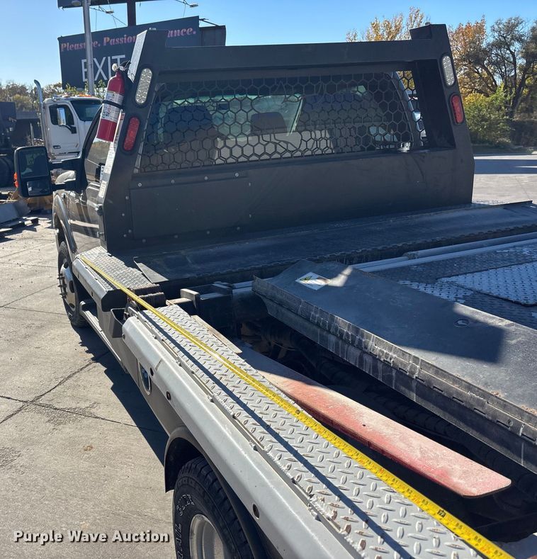 image for item DK0045 2012 Ford F350 Super Duty forklift bed pickup truck