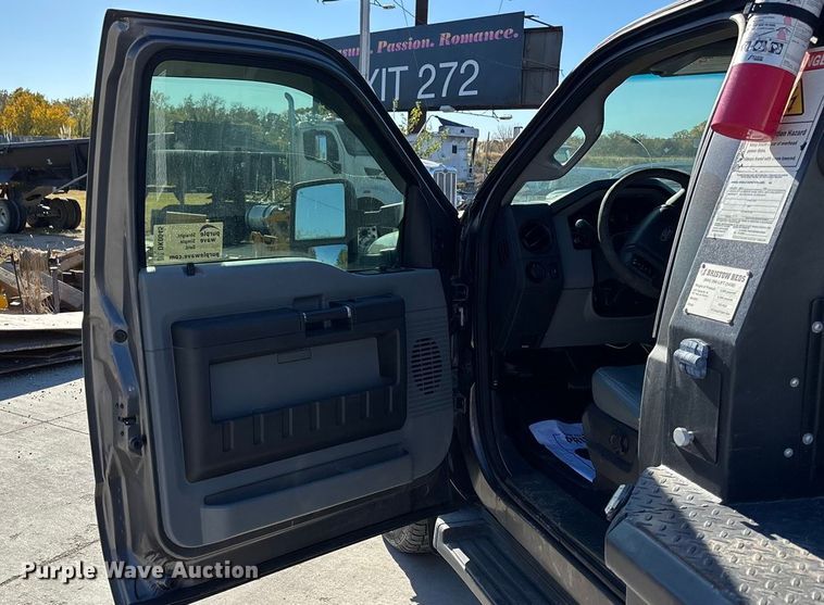 image for item DK0045 2012 Ford F350 Super Duty forklift bed pickup truck