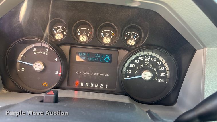 image for item DK0045 2012 Ford F350 Super Duty forklift bed pickup truck