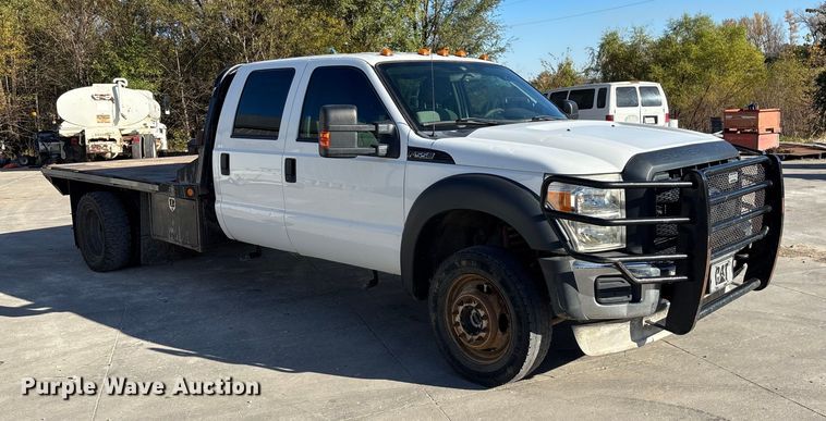 image for item DK0055 2012 Ford F550 flatbed truck