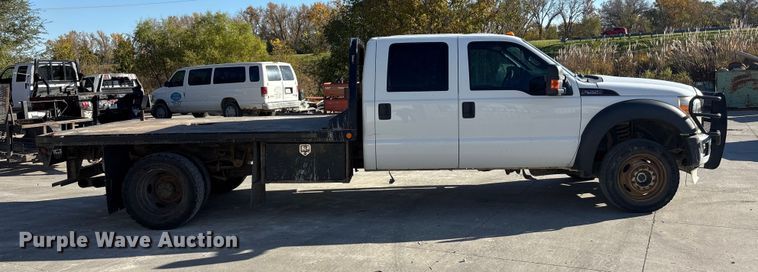 image for item DK0055 2012 Ford F550 flatbed truck