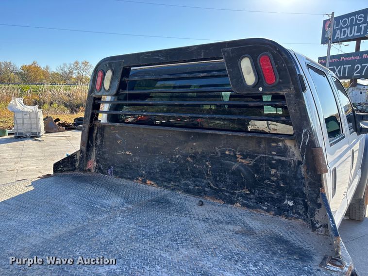 image for item DK0055 2012 Ford F550 flatbed truck
