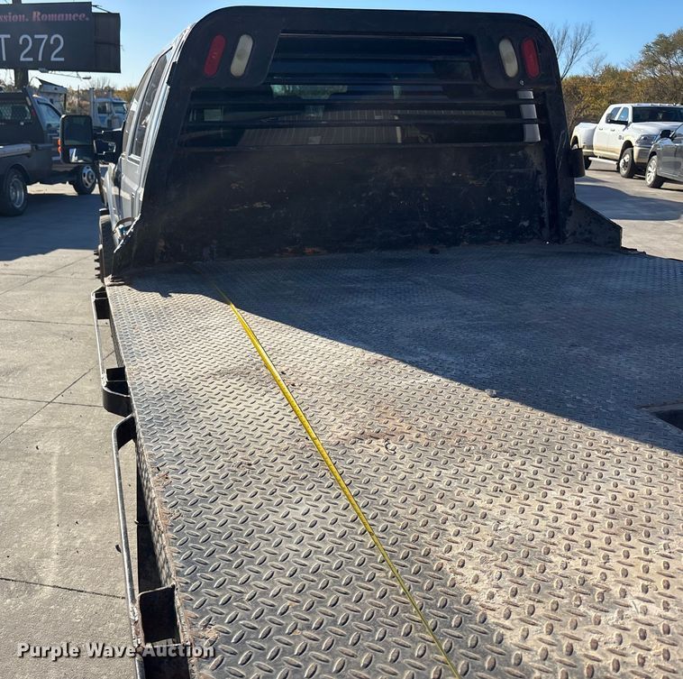 image for item DK0055 2012 Ford F550 flatbed truck