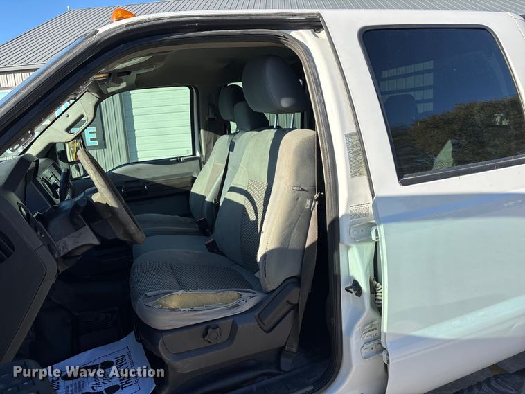 image for item DK0055 2012 Ford F550 flatbed truck