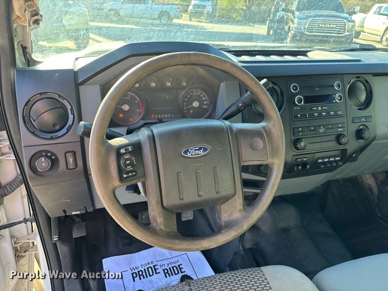 image for item DK0055 2012 Ford F550 flatbed truck