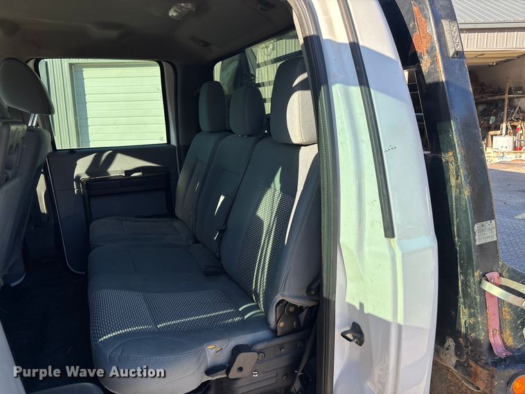 image for item DK0055 2012 Ford F550 flatbed truck