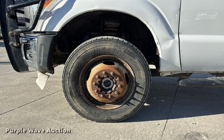 image for item DK0055 2012 Ford F550 flatbed truck