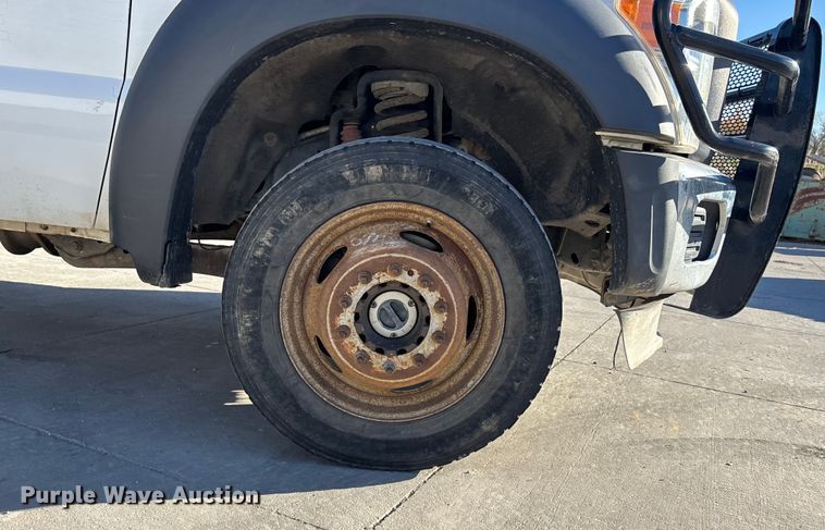 image for item DK0055 2012 Ford F550 flatbed truck