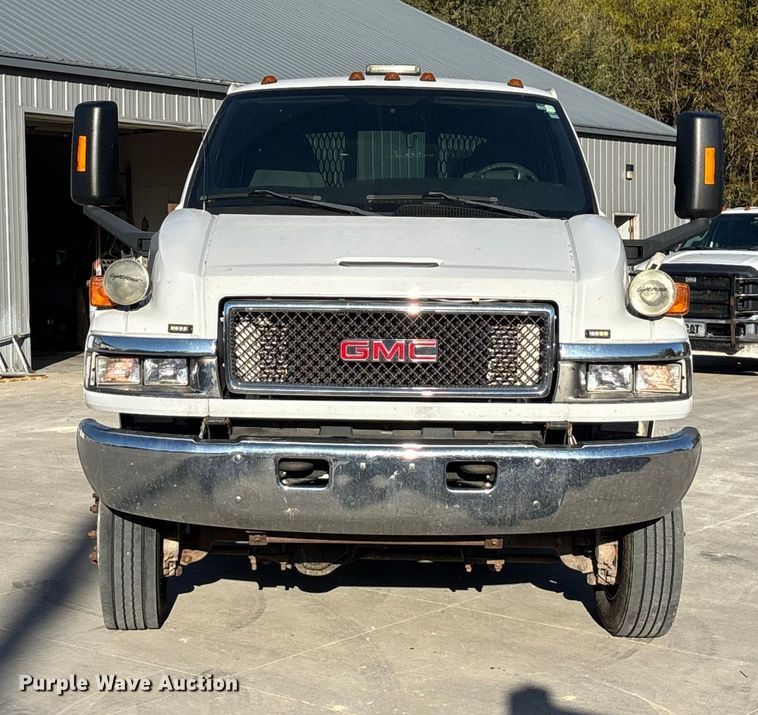 image for item DK0056 2008 GMC C4500 flatbed truck