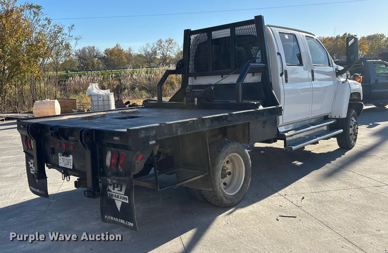 image for item DK0056 2008 GMC C4500 flatbed truck