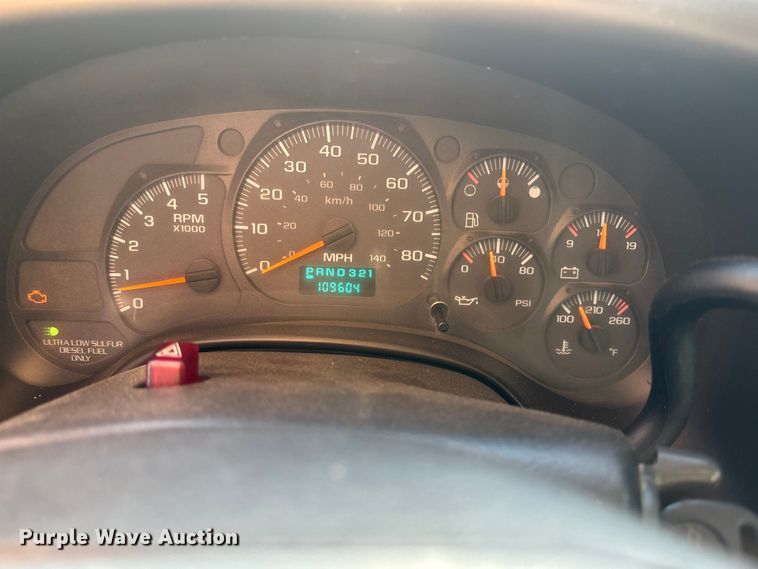 image for item DK0056 2008 GMC C4500 flatbed truck