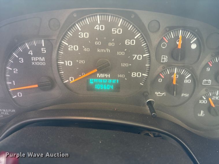 image for item DK0056 2008 GMC C4500 flatbed truck