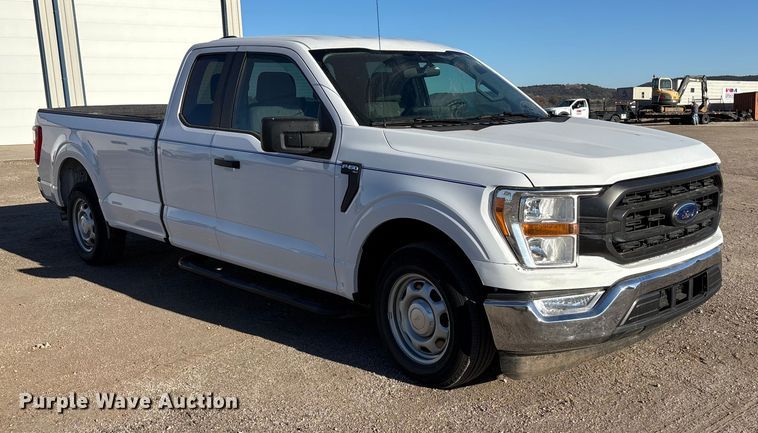 image for item DK0132 2021 Ford F150 SuperCab pickup truck