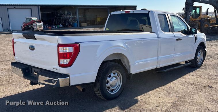 image for item DK0132 2021 Ford F150 SuperCab pickup truck